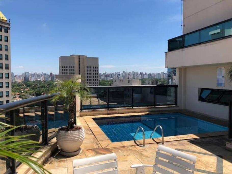 Conforto E Comodidade No Itaim Bibi-Apto 804 São Paulo Luaran gambar
